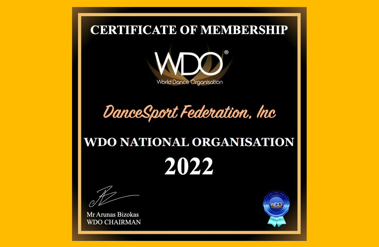 DSF is the WDO National Organization for USA